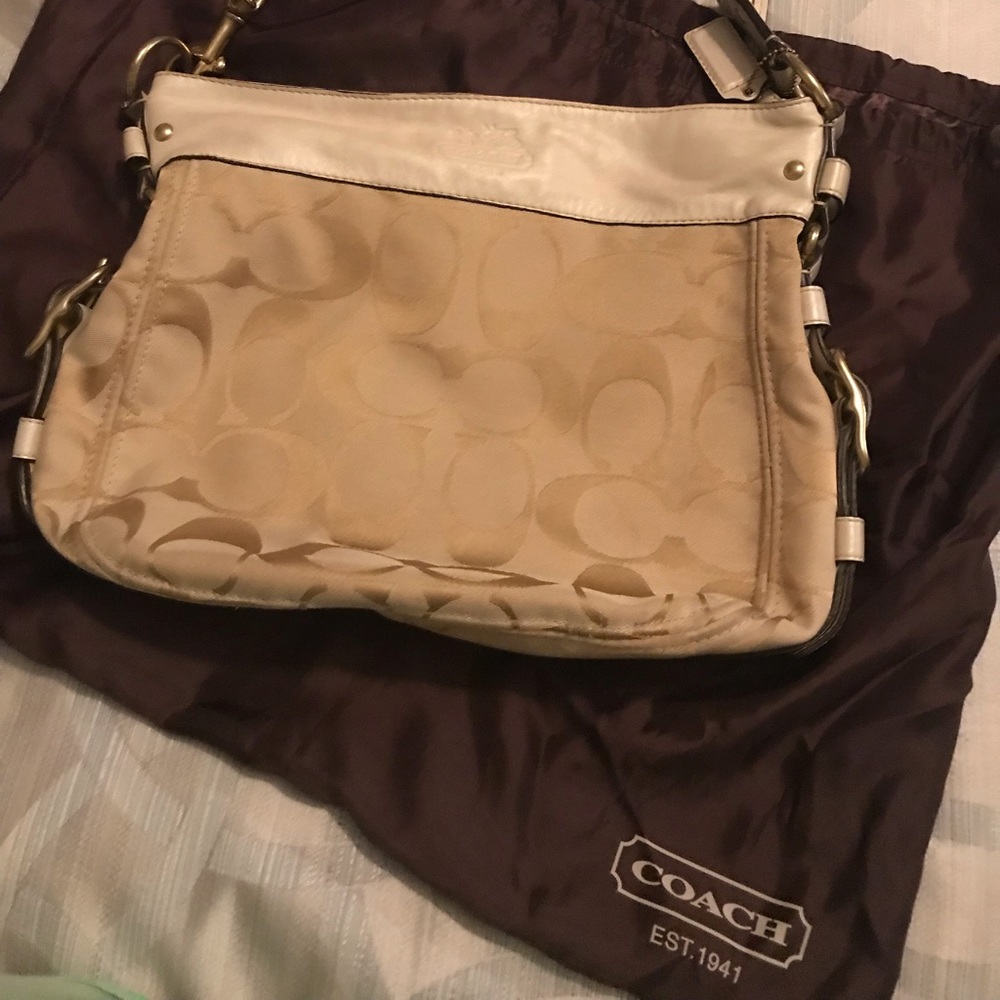 SOLD Coach hobo bag